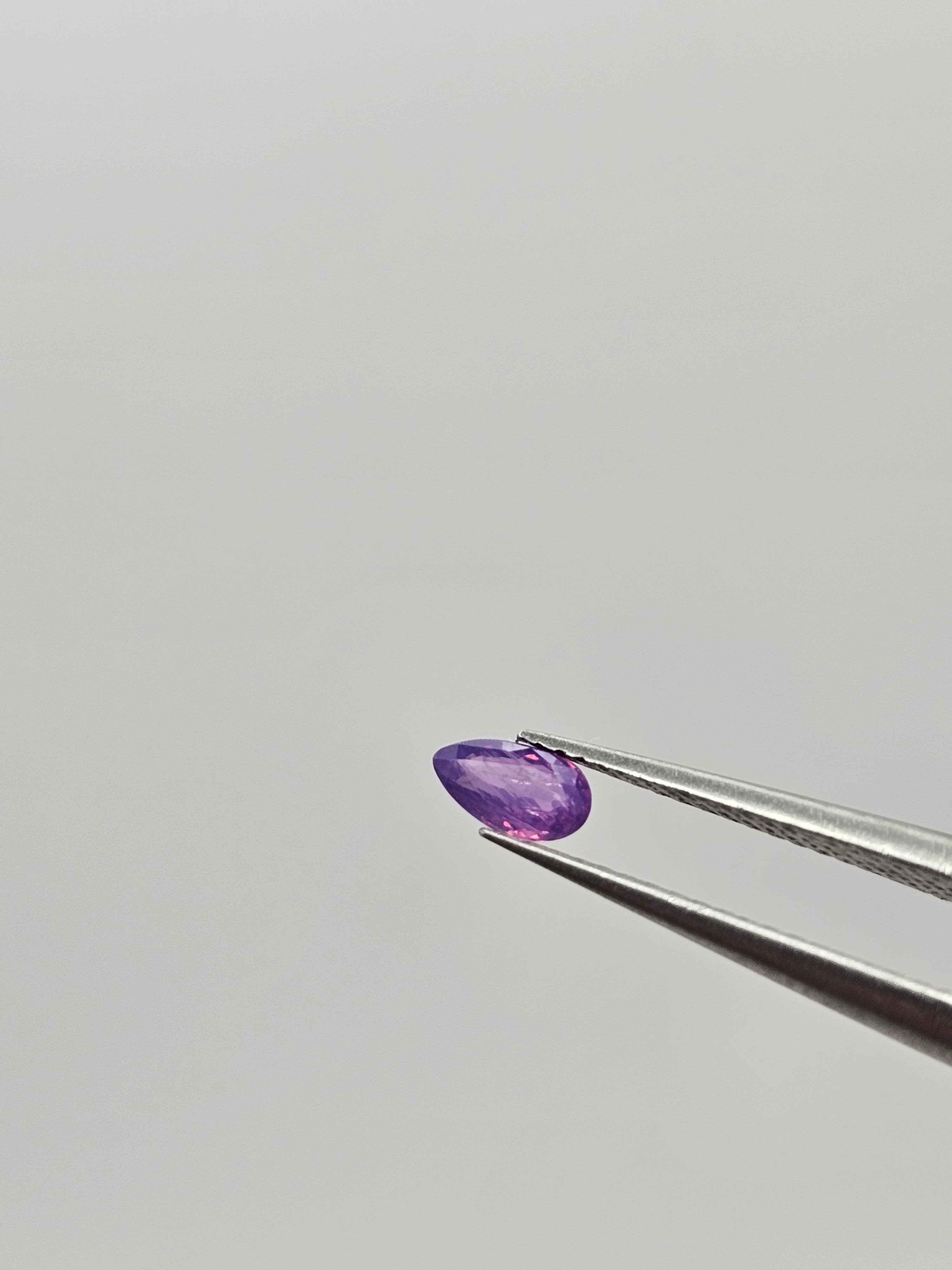 >1 CT Natural Purple Milky Sapphire 017