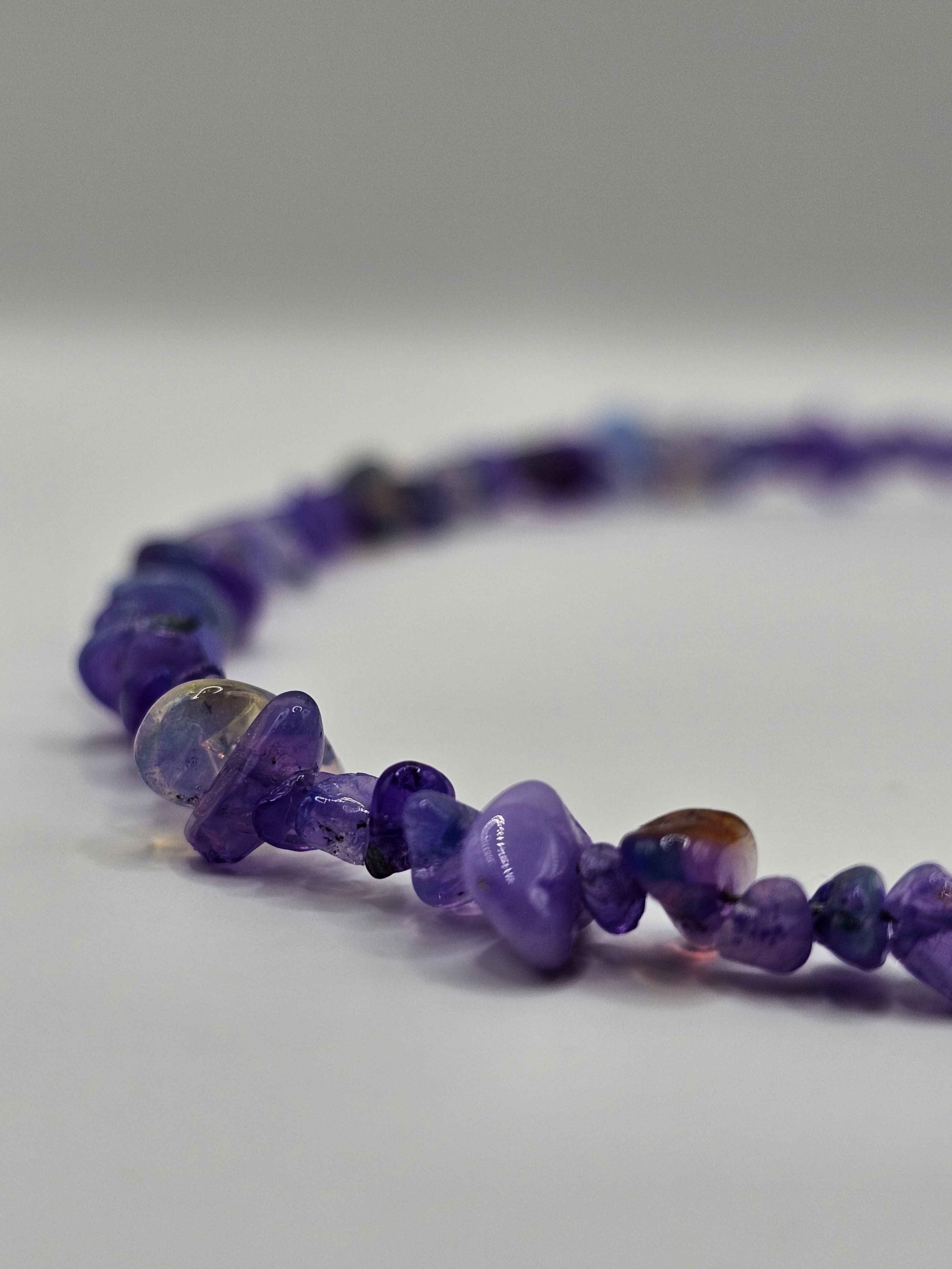 32 CT Ethiopian Fire Opal Necklace 002